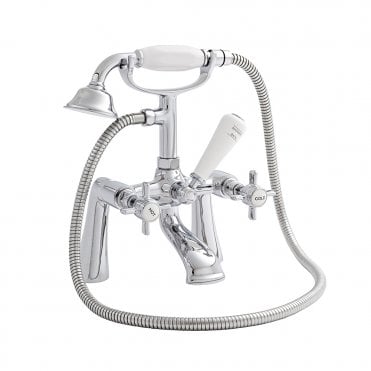 Klassique Bath Shower Mixer Tap Polished Chrome