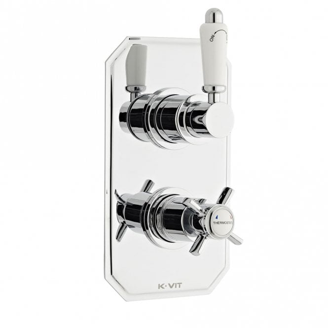 Kartell Klassique Concealed Thermostatic Shower Valve Chrome