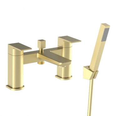 Kolt Bath Shower Mixer Tap Brushed Brass