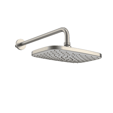 Kolt Brushed Nickel Fixed Head and Arm