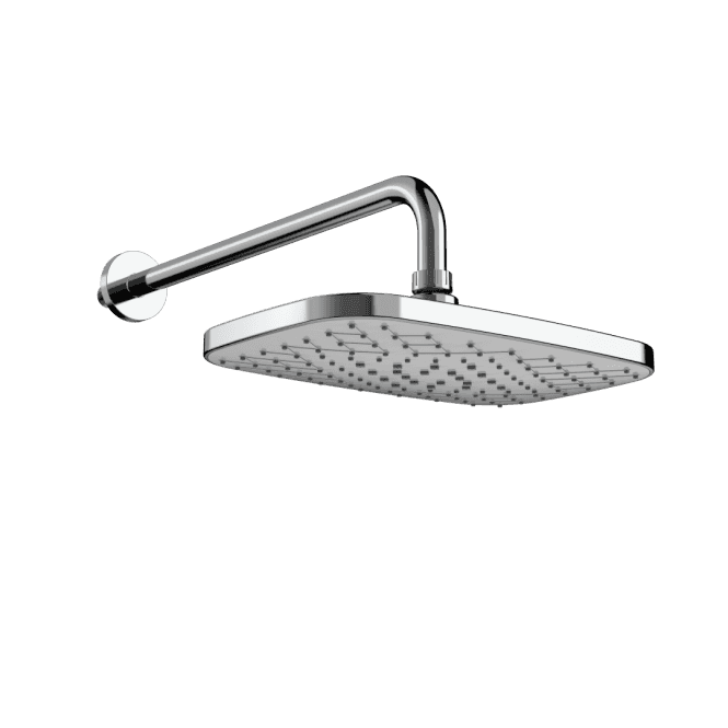 Kartell Kolt Chrome Fixed Head and Arm