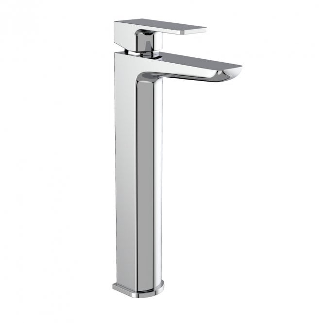 Kartell Kolt Hi-Rise Mono Basin Mixer Tap Chrome
