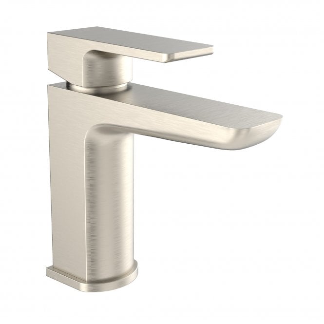 Kartell Kolt Single Lever Mono Basin Mixer Tap Brushed Nickel