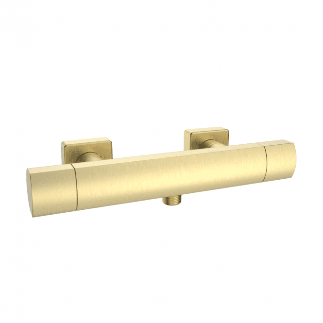 Kartell Kolt Thermostatic Bar Shower Only Brushed Brass