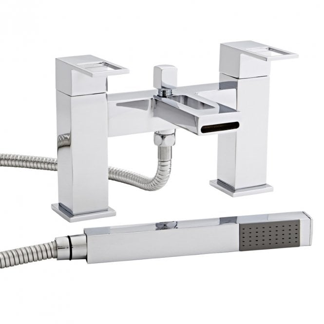 Kartell Kourt Bath Shower Mixer Tap Polished Chrome