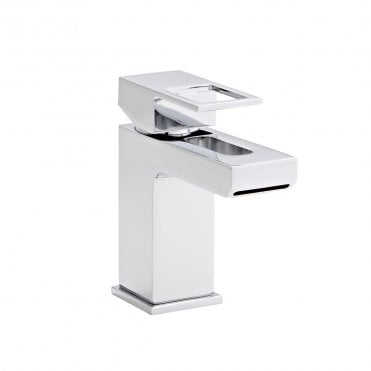Kourt Mono Basin Mixer Tap & Click Waste Polished Chrome