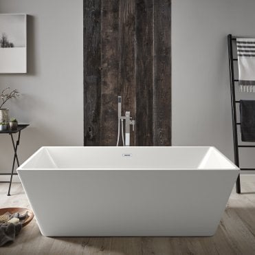 Kruze 1700x800mm Freestanding Modern Rectangular Bath