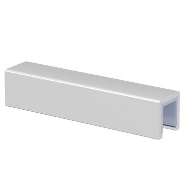 KV8 Chrome Wetroom Glass Decorative Edge 2000mm