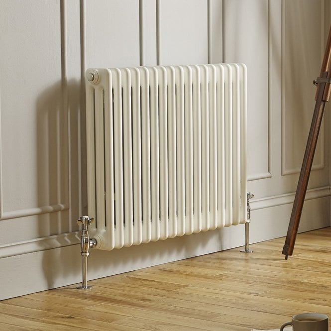 Kartell Laser Klassic 4 Column White Horizontal Radiator