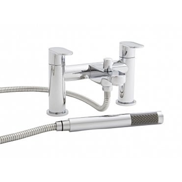 Logik Bath Shower Mixer Tap Polished Chrome