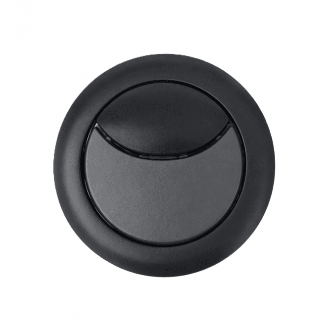 Kartell Matt Black Push Button to suit Dual Flush Cistern ACC001N