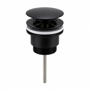 Matt Black Universal Basin Clicker Waste