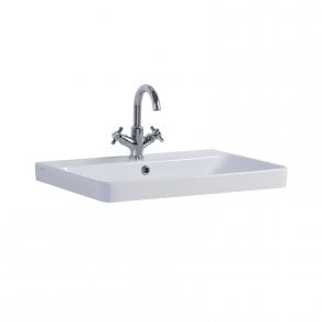 Metro 600mm 1 Tap Hole Ceramic Basin