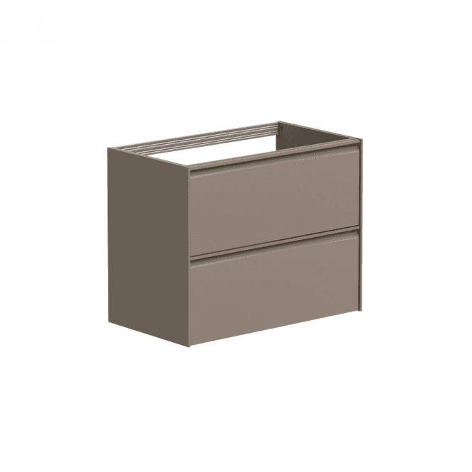 Kartell Moon 500mm Cocoa 2 Drawer Wall Mounted Unit