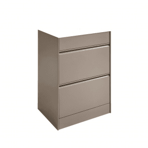 Moon 600mm Cocoa 2 Drawer Floor Standing Unit