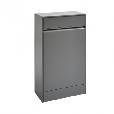 Moon Matt Grey WC Unit - No Cistern