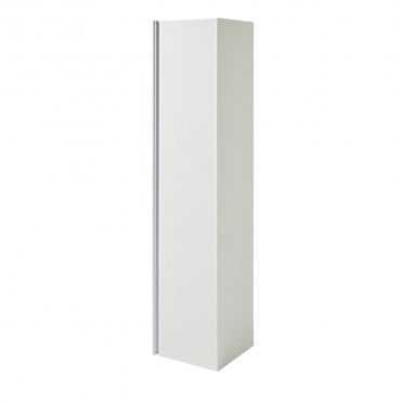 Moon Matt White Wall Mounted Tall Storage Unit