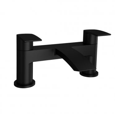 Nero Curve Black Bath Filler Tap