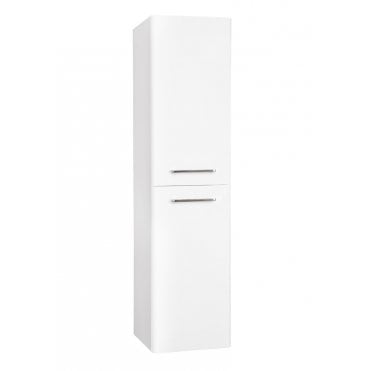 Options 24 350mm x 1400mm Wall Mounted Tall Storage Unit White