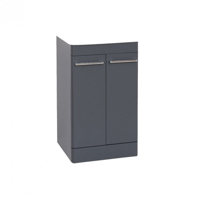 Kartell Options 24 500mm Cool Grey 2 Door Floor Standing Unit - Unit Only