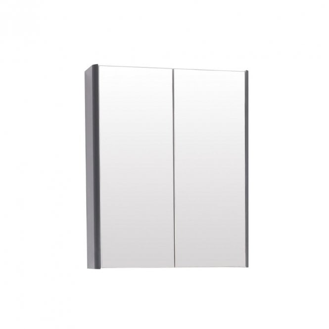 Kartell Options 24 500mm Mirror Cabinet Cool Grey