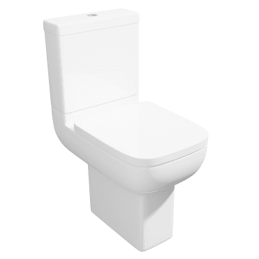 Options 600 Rimless Comfort Height Close Coupled Toilet & Soft Close Seat