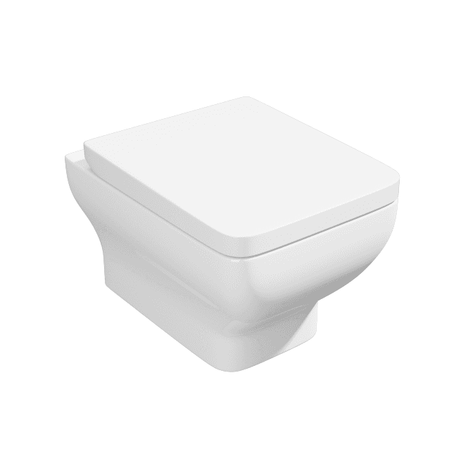 Kartell Options 600 Wall Mounted Toilet & Soft Close Seat
