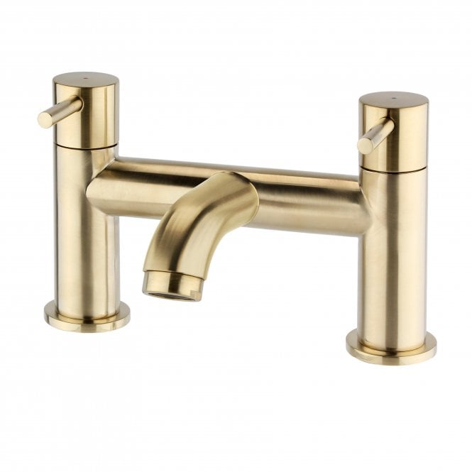 Kartell Ottone Bath Filler Brushed Brass