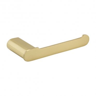 Ottone Brushed Brass Toilet Roll Holder