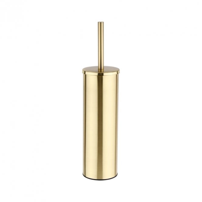 Kartell Ottone Brushed Brass Wall Mounted Toilet Brush