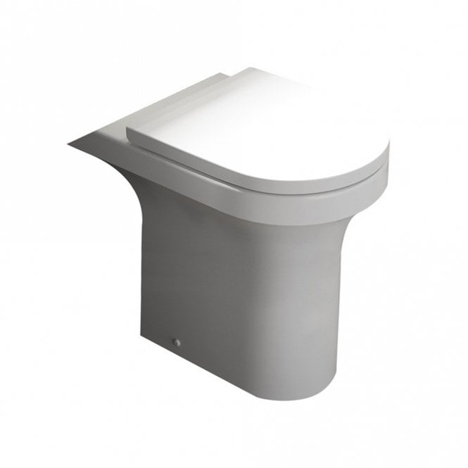 Kartell Ozone Round Rimless Comfort Height Close Coupled Toilet Pan
