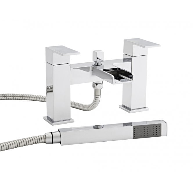 Kartell Phase Waterfall Bath Shower Mixer Tap Polished Chrome