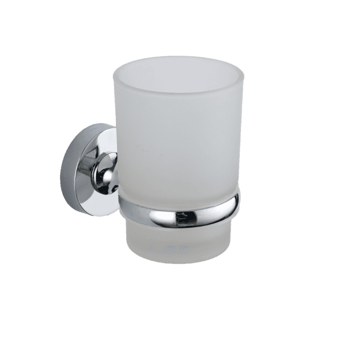 Kartell Plan Chrome Tumbler & Holder