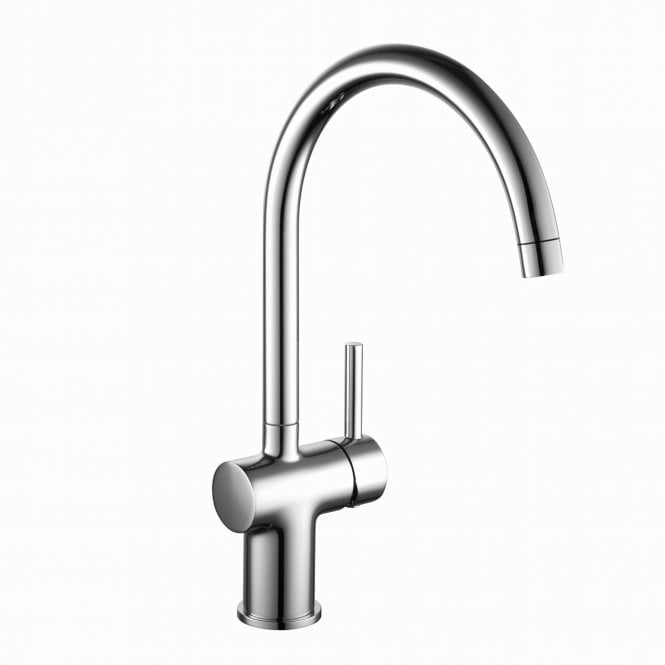 Kartell Plan Side Lever Modern Sink Mixer Polished Chrome - KST005