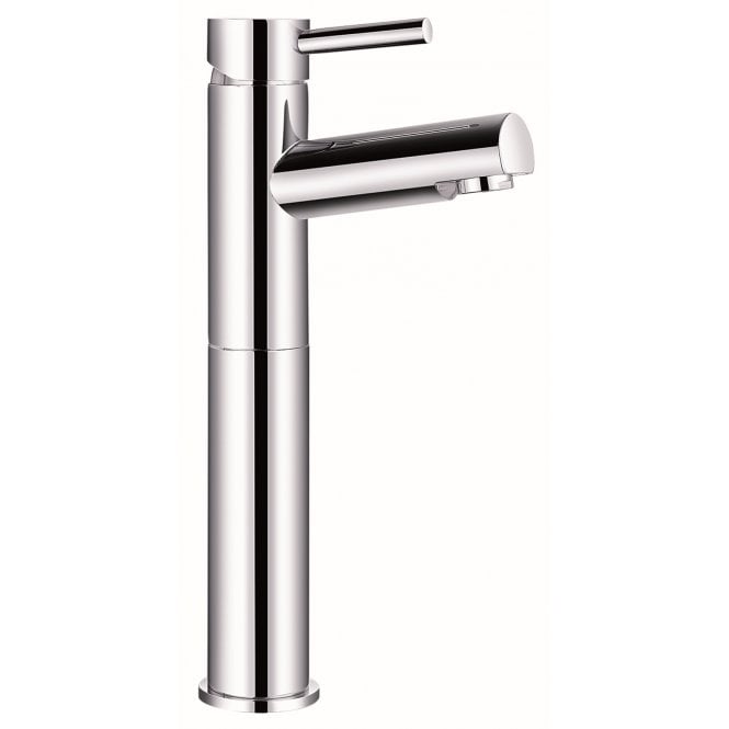 Kartell Plan Tall Mono Basin Mixer Tap Polished Chrome