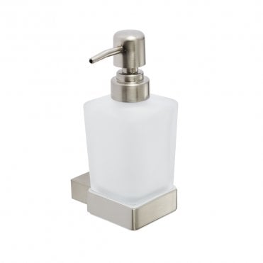 Premium Brushed Nickel Soap Dispenser