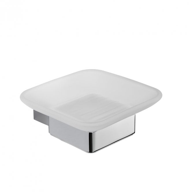 Kartell Premium Chrome Soap Dish & Holder