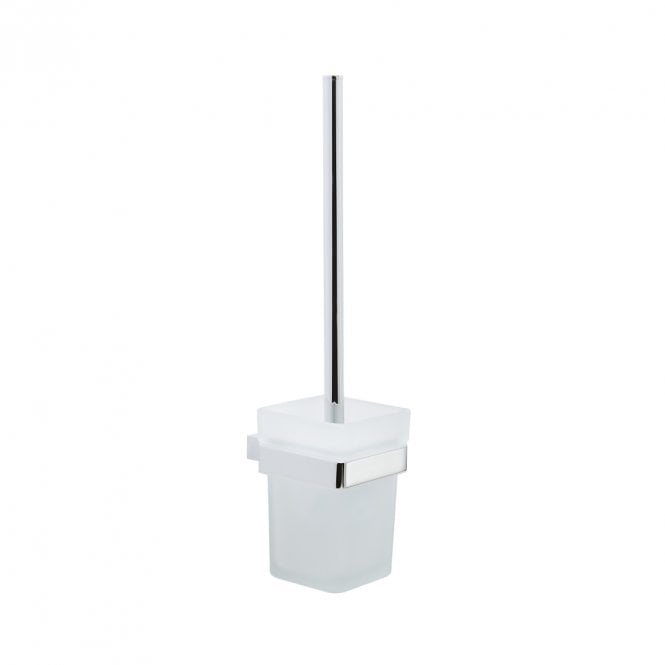 Kartell Premium Chrome Toilet Brush Set