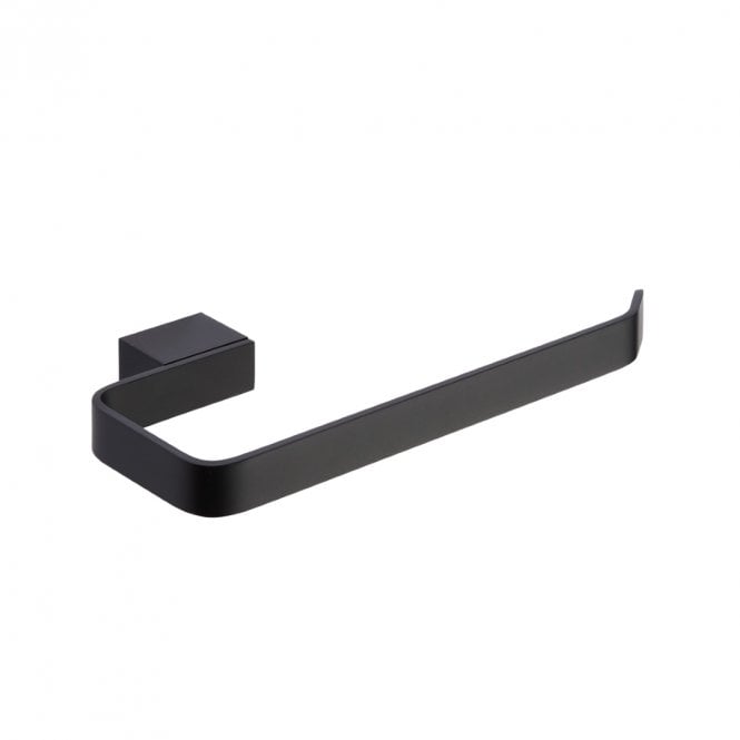 Kartell Premium Matt Black Towel Ring