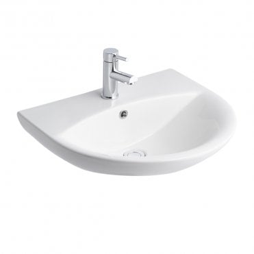 Primo 550mm Round 1 Tap Hole Pedestal Basin