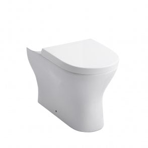 Primo Round Close To Wall CC Short Projection Rimless Toilet Pan