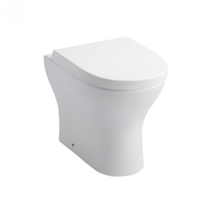 Kartell Primo Round Rimless Back to Wall Toilet Pan Only