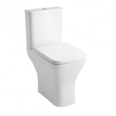 Primo Square Rimless Comfort Height Toilet & Soft Close Seat