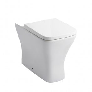 Primo Square Rimless Fully Shrouded Comfort Height Toilet Pan
