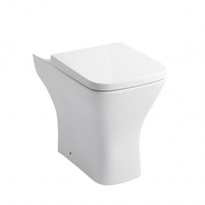 Primo Square Rimless Open Back Comfort Height Toilet Pan
