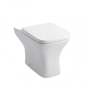 Primo Square Rimless Short Projection Open Back Toilet Pan
