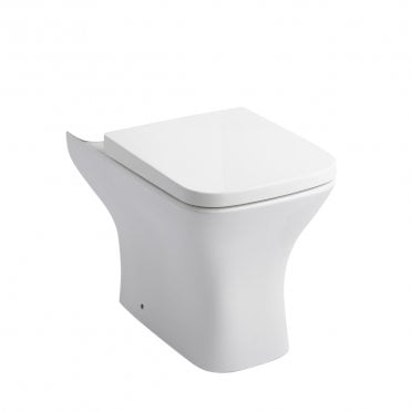 Primo Square Rimless Short Projection Open Back Toilet Pan