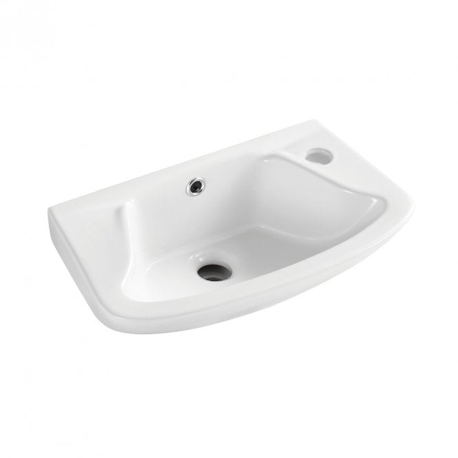 Kartell Proton 460mm 1 Tap Hole Wall Mounted Cloakroom Basin