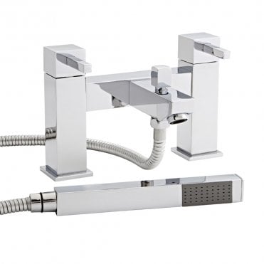 Pure Bath Shower Mixer Tap Polished Chrome