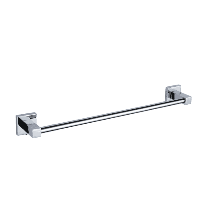 Kartell Pure Chrome Square Single Towel Bar